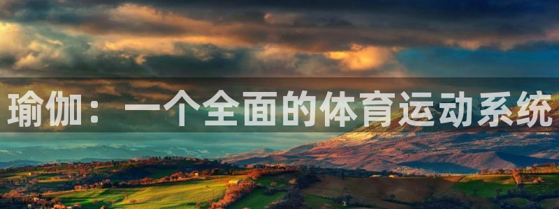 凯发官方正版app代理：瑜伽：一个全面的体育运动系统