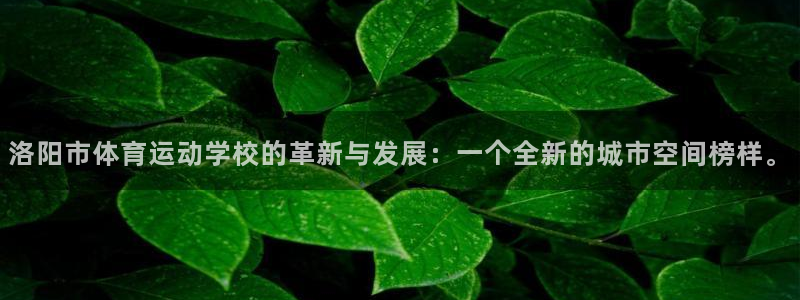 凯发官网下载招商电话地址是多少：洛阳市体育运动学校的