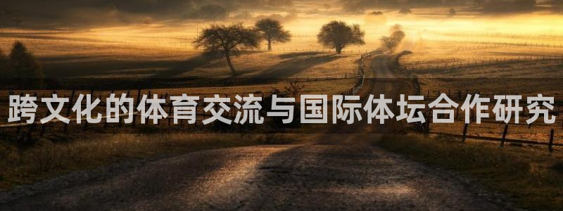 凯发官网下载招商电话是多少：跨文化的体育交流与国际体坛合作研
